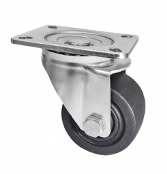 Stainless Steel Caster 2/3/4 inch Nylon Low Height Heavy Duty Swivel Casters