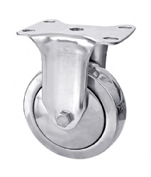 Pure Stainless Steel Caster 3/4/5 inch  Rigid Casters American 2 Series SUS304