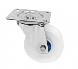 Heavy Duty Casters Casters Stainless Steel Caster 80mm/100mm/125mm Swivel Nylon Casters European L Series SUS304